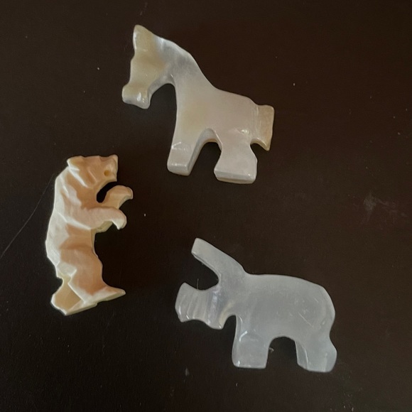 Bundle of 3 Miniature animals spirit animals stone - Picture 2 of 14